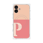 プレミアムパネル with MagSafe［ オリジナル - initial two tone - P pink ］