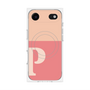 プレミアムパネル with MagSafe［ オリジナル - initial two tone - P pink ］