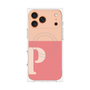 プレミアムパネル with MagSafe［ オリジナル - initial two tone - P pink ］