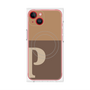 プレミアムパネル with MagSafe［ オリジナル - initial two tone - P brown ］