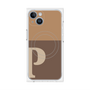 プレミアムパネル with MagSafe［ オリジナル - initial two tone - P brown ］