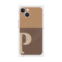 プレミアムパネル with MagSafe［ オリジナル - initial two tone - P brown ］