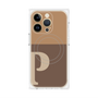 プレミアムパネル with MagSafe［ オリジナル - initial two tone - P brown ］