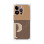 プレミアムパネル with MagSafe［ オリジナル - initial two tone - P brown ］