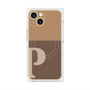 プレミアムパネル with MagSafe［ オリジナル - initial two tone - P brown ］