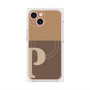 プレミアムパネル with MagSafe［ オリジナル - initial two tone - P brown ］
