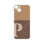 プレミアムパネル with MagSafe［ オリジナル - initial two tone - P brown ］