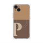 プレミアムパネル with MagSafe［ オリジナル - initial two tone - P brown ］