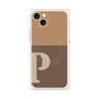 プレミアムパネル with MagSafe［ オリジナル - initial two tone - P brown ］