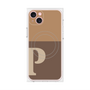 プレミアムパネル with MagSafe［ オリジナル - initial two tone - P brown ］