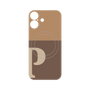 プレミアムパネル with MagSafe［ オリジナル - initial two tone - P brown ］