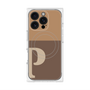プレミアムパネル with MagSafe［ オリジナル - initial two tone - P brown ］