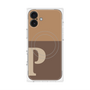 プレミアムパネル with MagSafe［ オリジナル - initial two tone - P brown ］