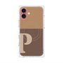 プレミアムパネル with MagSafe［ オリジナル - initial two tone - P brown ］