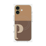 プレミアムパネル with MagSafe［ オリジナル - initial two tone - P brown ］