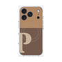 プレミアムパネル with MagSafe［ オリジナル - initial two tone - P brown ］