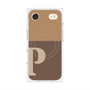 プレミアムパネル with MagSafe［ オリジナル - initial two tone - P brown ］