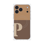 プレミアムパネル with MagSafe［ オリジナル - initial two tone - P brown ］