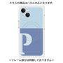 プレミアムパネル with MagSafe［ オリジナル - initial two tone - P blue ］