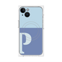 プレミアムパネル with MagSafe［ オリジナル - initial two tone - P blue ］