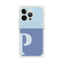 プレミアムパネル with MagSafe［ オリジナル - initial two tone - P blue ］