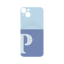 プレミアムパネル with MagSafe［ オリジナル - initial two tone - P blue ］