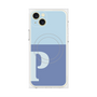 プレミアムパネル with MagSafe［ オリジナル - initial two tone - P blue ］