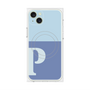 プレミアムパネル with MagSafe［ オリジナル - initial two tone - P blue ］