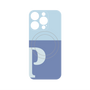 プレミアムパネル with MagSafe［ オリジナル - initial two tone - P blue ］