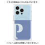プレミアムパネル with MagSafe［ オリジナル - initial two tone - P blue ］