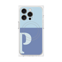 プレミアムパネル with MagSafe［ オリジナル - initial two tone - P blue ］