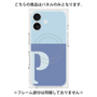 プレミアムパネル with MagSafe［ オリジナル - initial two tone - P blue ］