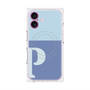 プレミアムパネル with MagSafe［ オリジナル - initial two tone - P blue ］