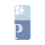 プレミアムパネル with MagSafe［ オリジナル - initial two tone - P blue ］