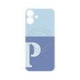 プレミアムパネル with MagSafe［ オリジナル - initial two tone - P blue ］