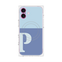 プレミアムパネル with MagSafe［ オリジナル - initial two tone - P blue ］