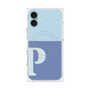 プレミアムパネル with MagSafe［ オリジナル - initial two tone - P blue ］