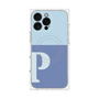 プレミアムパネル with MagSafe［ オリジナル - initial two tone - P blue ］