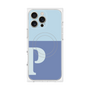プレミアムパネル with MagSafe［ オリジナル - initial two tone - P blue ］