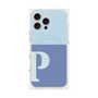 プレミアムパネル with MagSafe［ オリジナル - initial two tone - P blue ］