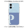 プレミアムパネル with MagSafe［ オリジナル - initial two tone - P blue ］
