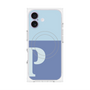 プレミアムパネル with MagSafe［ オリジナル - initial two tone - P blue ］
