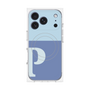 プレミアムパネル with MagSafe［ オリジナル - initial two tone - P blue ］