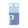 プレミアムパネル with MagSafe［ オリジナル - initial two tone - P blue ］