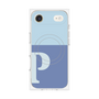 プレミアムパネル with MagSafe［ オリジナル - initial two tone - P blue ］