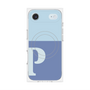 プレミアムパネル with MagSafe［ オリジナル - initial two tone - P blue ］