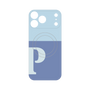 プレミアムパネル with MagSafe［ オリジナル - initial two tone - P blue ］