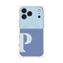 プレミアムパネル with MagSafe［ オリジナル - initial two tone - P blue ］