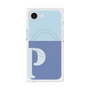プレミアムパネル with MagSafe［ オリジナル - initial two tone - P blue ］