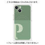 プレミアムパネル with MagSafe［ オリジナル - initial two tone - P green ］